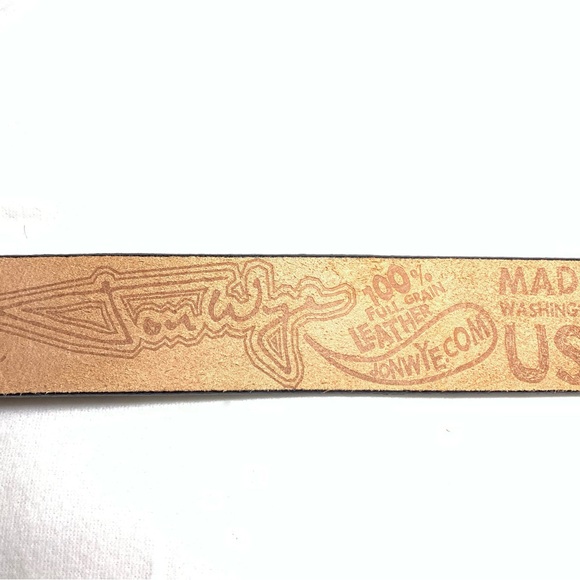 Jon Wye Genuine Leather Happy Astronaut Belt; Sz L 45". Science Space - Picture 11 of 16